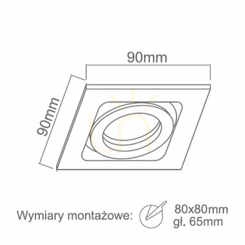 Verifica Spot încastrat GU10 aluminiu periat Robo I Open Design Highlights 90 mm