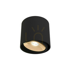 Plafonieră LED Neo Open Design Highlights negru mat auriu aluminiu GU10 130 mm small 3