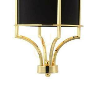 Lampă suspendată Lunga Gold Nero Open Design Highlights negru auriu metal textil E27 1554 mm small 6