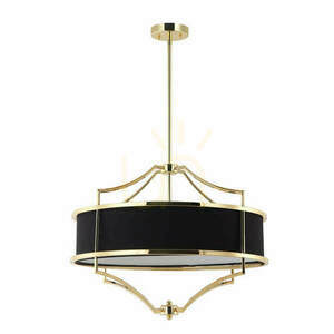 Pendul Open Design Highlights Stesso negru-auriu, metal, 4 becuri E27, 1389 mm small 10