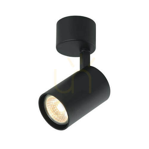 Verifica Plafonieră Tuka Neagră Open Design Highlights GU10 Aluminiu IP20