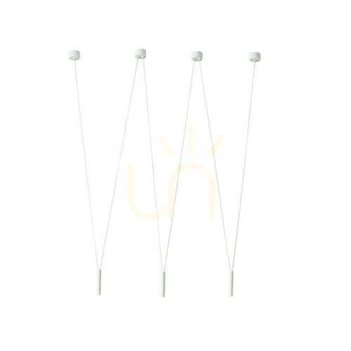 Verifica Lampa suspendată Viva III alb aluminiu Open Design Highlights G9 3 becuri