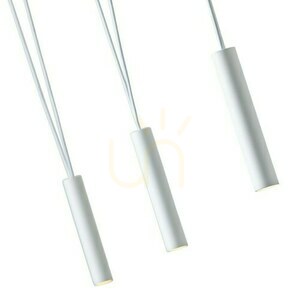 Lampă suspendată Viva V Bianco Orlicki Design alb 5 becuri G9 aluminiu metal small 2