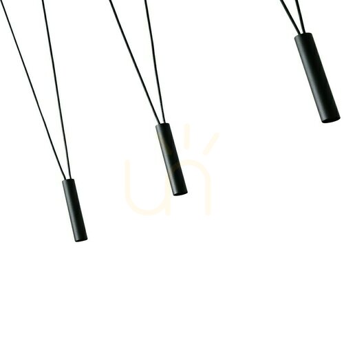Verifica Lampă suspendată Viva III negru Open Design Highlights, aluminiu, 3xG9, 1585 mm