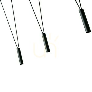 Pendul Open Design Highlights Viva VII negru aluminiu 7xG9 1585 mm small 2