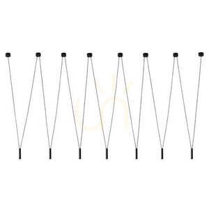 Pendul Open Design Highlights Viva VII negru aluminiu 7xG9 1585 mm small 0