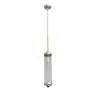 Pendul Fiatto I Cromo Open Design Highlights, crom, sticlă, E14, 1800 mm small 0