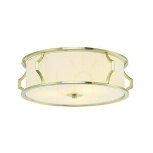 Plafond Pirelo Open Design Highlights alb aur satinat metal sticlă 400 mm 3xE14 small 2