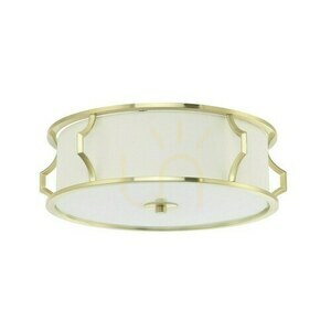 Plafond Pirelo Open Design Highlights alb aur satinat metal sticlă 400 mm 3xE14 small 0