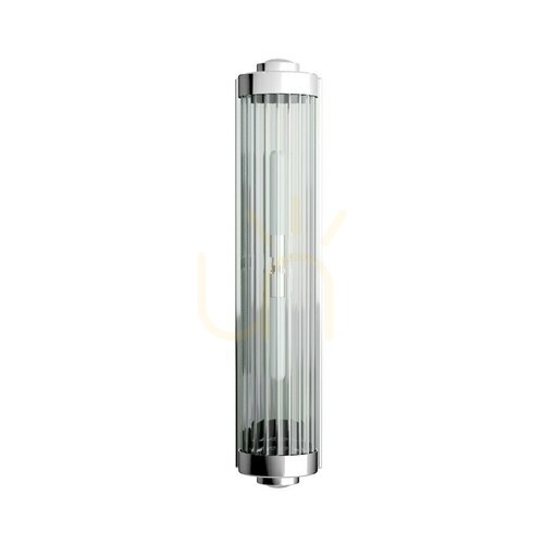 Verifica Lampă de perete Fumi Open Design Highlights crom IP44 2xG9 metal sticlă 390 mm