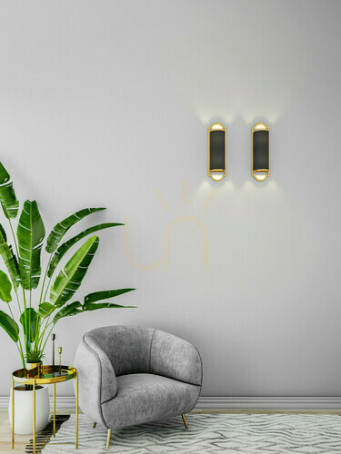 Verifica Lampa de perete Libero Cromo alb crem 490 mm metal textil E14 Open Design Highlights