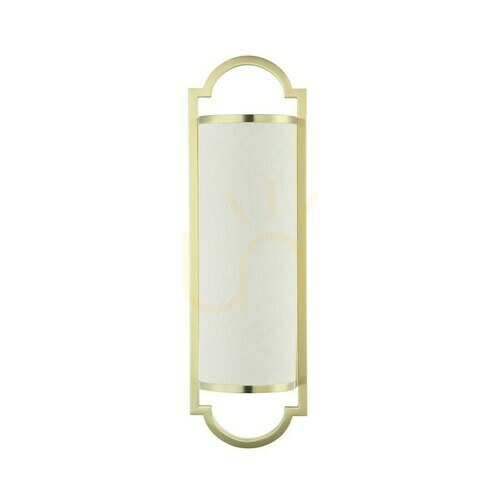 Verifica Aplica de perete Libero Open Design Highlights crem alb aur satinat metal textil E14 490 mm