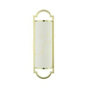 Aplica de perete Libero Open Design Highlights crem alb aur satinat metal textil E14 490 mm small 0
