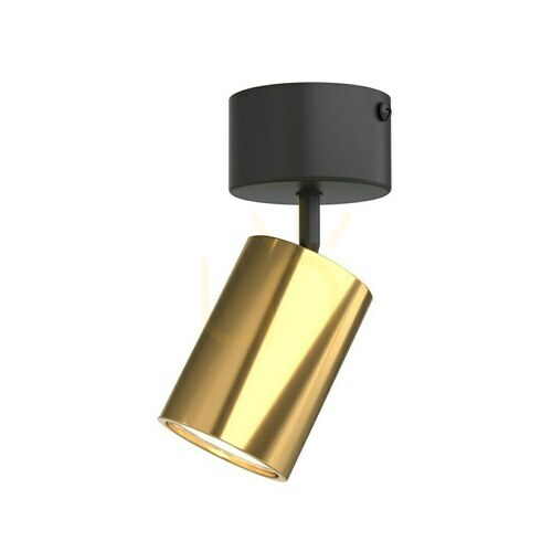Verifica Plafonieră Kika Open Design Highlights negru-auriu aluminiu GU10 IP20 8W