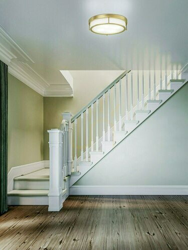 Verifica Plafonieră Romi Open Design Highlights alb aur satinat 3xE14 40 cm
