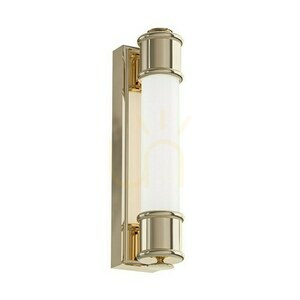 Lampă de perete LED Omi Open Design Highlights IP44 alb mat auriu 30 cm small 3