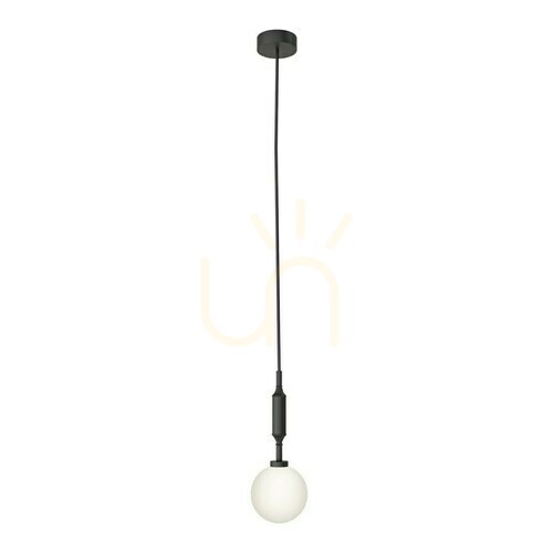 Verifica Lampa suspendată Ero Open Design Highlights alb opal negru mat metal sticlă G9 120 mm