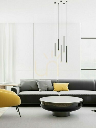 Verifica Lampă suspendată Q Open Design Highlights negru rose gold aluminiu G9 3.5W 1500 mm