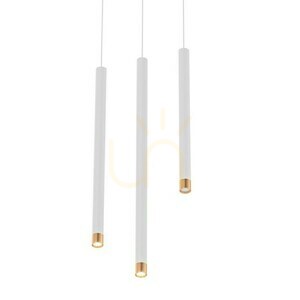 Lampă suspendată Q Bianco Rose Gold Open Design Highlights aluminiu G9 1500 mm small 3