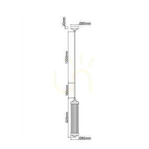 Pendul Orlicki Design Fiatto I Nero, negru mat, metal și sticlă, E14, 85 mm small 4