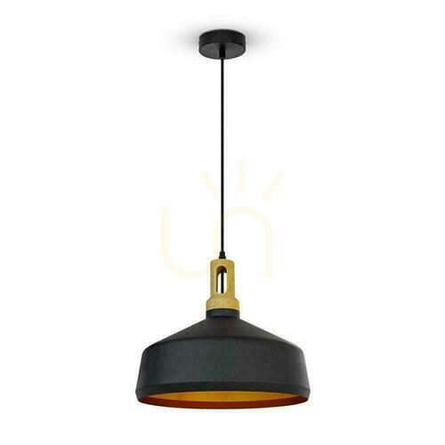 Verifica V-TAC Corp de iluminat cu pandantiv negru fi350 VT-7545-B Garanție de 5 ani