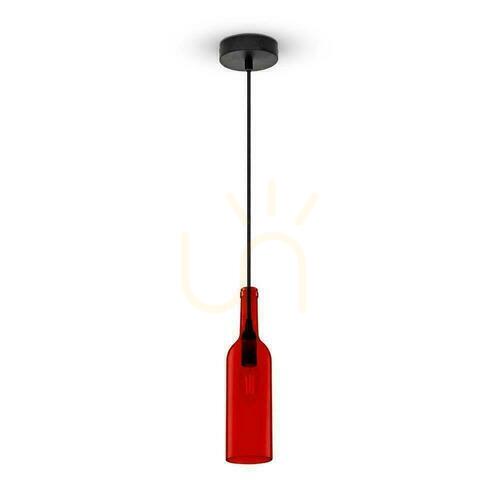 Verifica V-TAC Corp de iluminat suspendat Bottle Red VT-7558-R Garanție de 5 ani