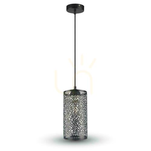 Verifica V-TAC Tuba Mesh Corp de iluminat cu pandantiv Black Mat VT-7131-MB Garanție de 5 ani
