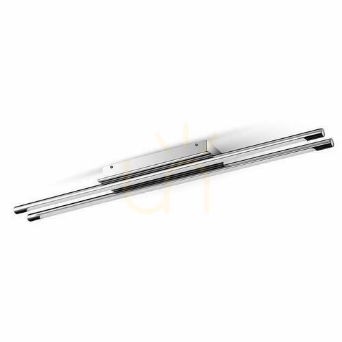 Verifica V-TAC 36W Sleek Double Ceiling Surface Mounted Chrome VT-7037 4000K 2700lm 3 ani garanție