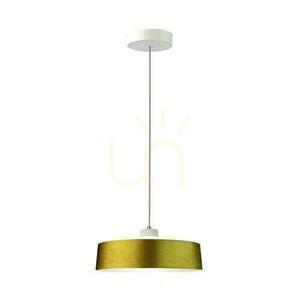 LED corp de iluminat suspendat V-TAC 7W (acrilic) Gold 340x190mm VT-7666-G 3000K 400lm 3 ani garanție small 0