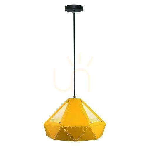 Verifica V-TAC Corp de iluminat suspendat Pastel Yellow Prism Series 310x180mm VT-7310-Y Garanție de 5 ani