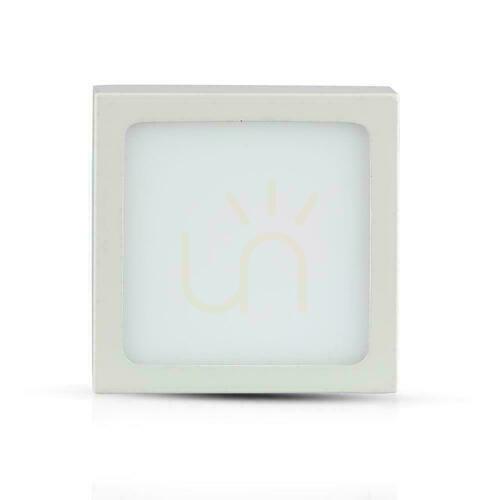 Verifica V-TAC Premium 18W pătrat VT-1805SQ 3000K 1500lm Panou LED montat la suprafață.
