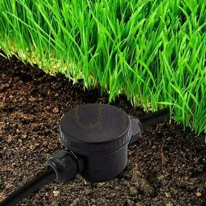 Cutie de joncțiune ermetică 2x3Pin negru 24A AC: 450V Diametru sârmă 5-9mm IP66 V-TAC VT-881 small 3