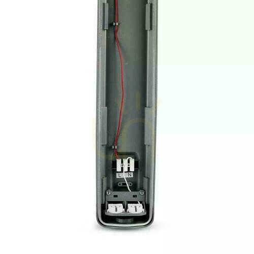 Verifica V-TAC PC/PC 2x150cm LED Corp de iluminat ermetic (2 x 22W) (tuburi LED incluse) VT-15022 6400K 4000lm