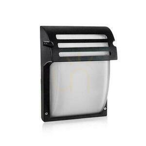 V-TAC Lampă de perete pentru grădină Sticlă mată neagră VT-754 small 0