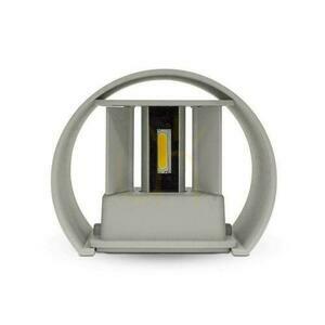 Montat pe perete 6W V-TAC sus jos reglabil gri rotund IP65 Bridgelux VT-756 3000K 660lm 1 Montat pe perete 6W V-TAC sus jos reglabil gri rotund IP65 Bridgelux VT-756 3000K 660lm small 1