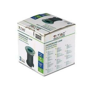 Grădină montat la sol rotund rotund oțel periat GU10 IP65 V-TAC VT-7677. 4 Grădină montat la sol rotund rotund oțel periat GU10 IP65 V-TAC VT-7677. small 4