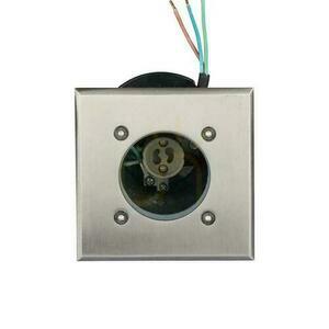 Grădină montată la sol Spotted Square Oțel periat GU10 IP65 V-TAC VT-7677 small 1