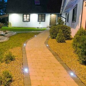 Grădină montată la sol Spotted Square Oțel periat GU10 IP65 V-TAC VT-7677 small 7