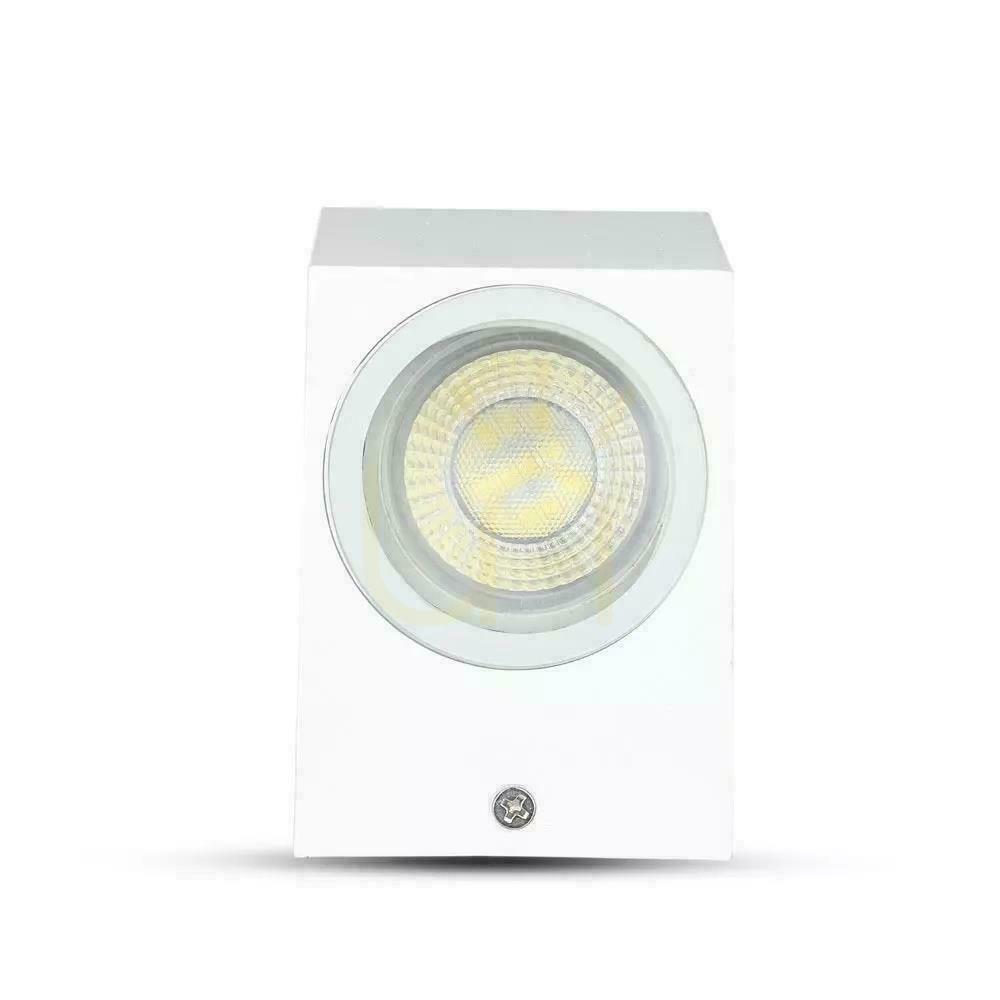 previzualizare Lampă de perete V-TAC Square Alb Sus Jos IP44 VT-7652 3 ani garanție Lampă de perete V-TAC Square Alb Sus Jos IP44 VT-7652 3 ani garanție