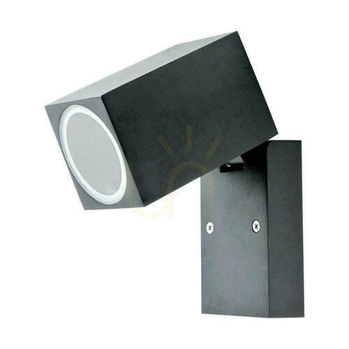 Verifica V-TAC GU10 Aluminiu reglabil IP44 VT-7611 Lampă de perete pentru grădină.