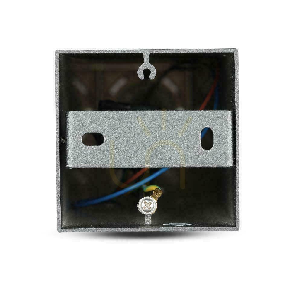 Afişa V-TAC GU10 Stâlp de grădină pătrat din aluminiu negru 80x80x800mm IP54 VT-7615 3 ani garanție V-TAC GU10 Stâlp de grădină pătrat din aluminiu negru 80x80x800mm IP54 VT-7615 3 ani garanție