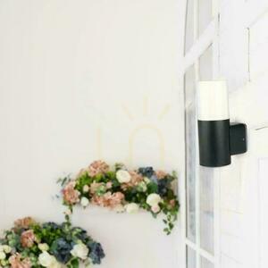 V-TAC GU10 Garden Luminaire GU10 Round Aluminum Wall lamp Black 121x80x250mm IP54 VT-7616 3 ani garanție small 3