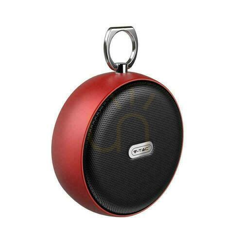 Verifica Difuzor portabil Bluetooth Micro USB de înaltă calitate 800mAh cablu roșu V-TAC VT-6211