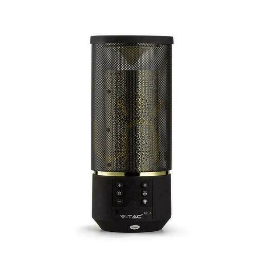 Verifica V-TAC Difuzor portabil Bluetooth LED-uri 6 setări de lumină TWS 1200mAh VT-6211