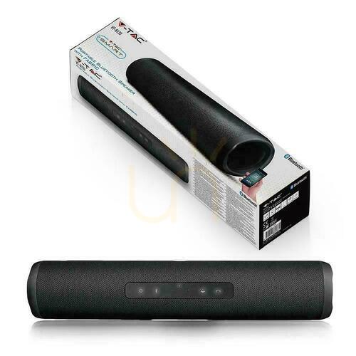 Verifica V-TAC Bluetooth portabil cu buton tactil și FM USB Micro SD TWS 1200mAh VT-6133 Difuzor.