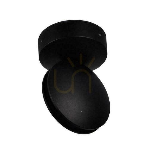 Verifica Corp de iluminat 360st V-TAC 7W LED Iluminare fațadă / fereastră locașuri Negru IP65 VT-707 4000K 770lm