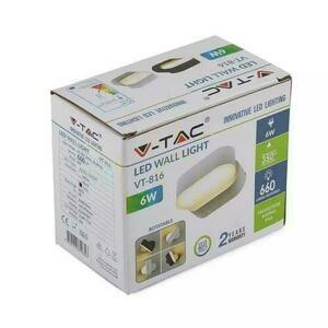 Lampă de perete V-TAC 6W LED gri IP65 pivotant 350st VT-816 4000K 660lm. 2 Lampă de perete V-TAC 6W LED gri IP65 pivotant 350st VT-816 4000K 660lm. small 2