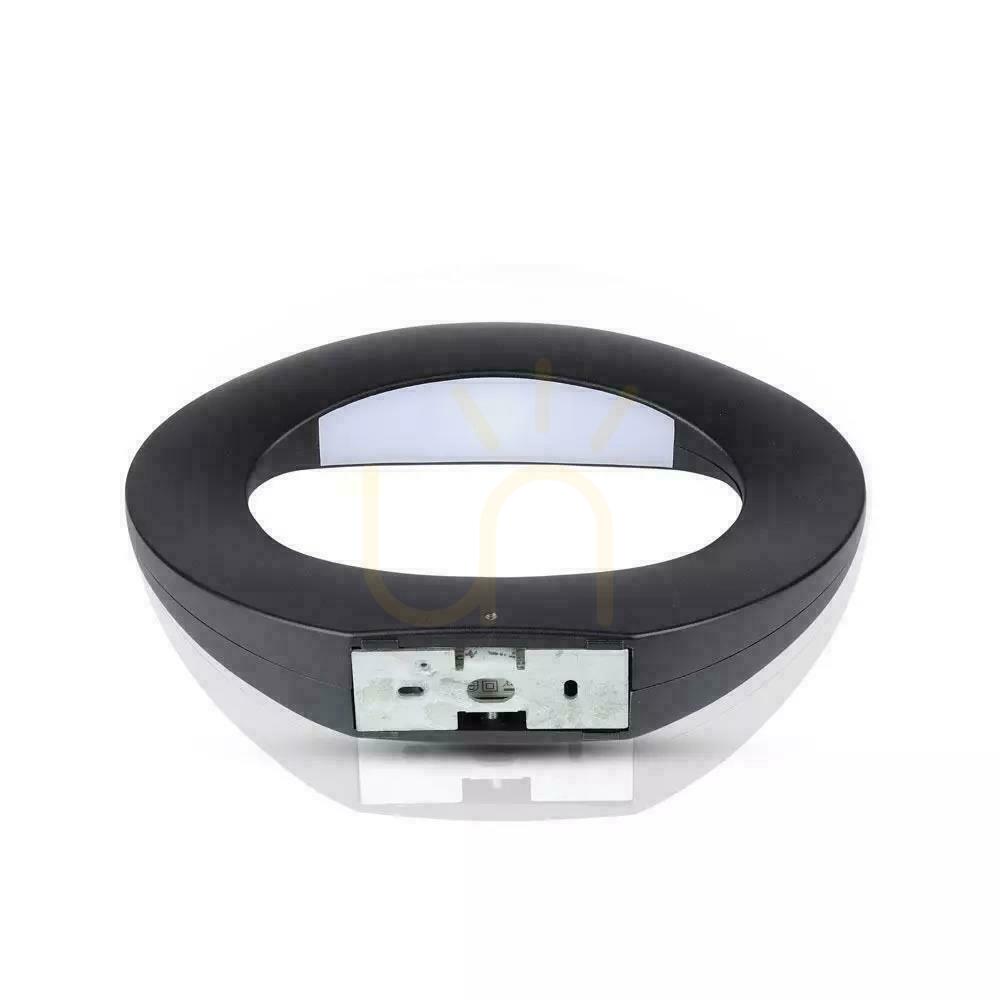 Spectacol Lampă de perete V-TAC 10W LED negru VT-811 3000K 1100lm. Lampă de perete V-TAC 10W LED negru VT-811 3000K 1100lm.