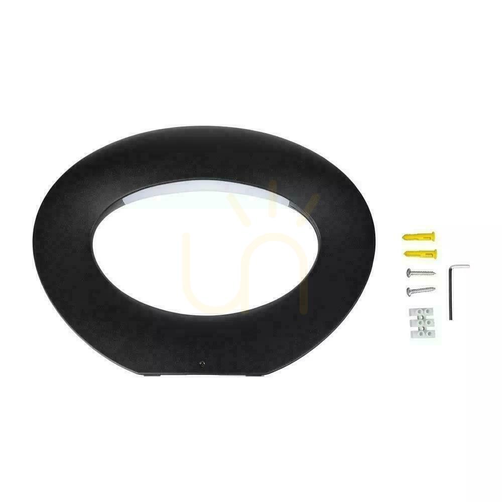 Verifica Lampă de perete V-TAC 10W LED negru VT-811 3000K 1100lm. Lampă de perete V-TAC 10W LED negru VT-811 3000K 1100lm.