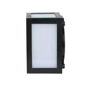 V-TAC 12W LED corp de iluminat de perete IP65 Negru VT-822 4000K 750lm small 1